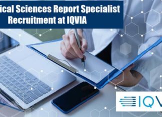 Biological Sciences Report Specialist Recruitment at IQVIA IQVIA Thane Vacancy
