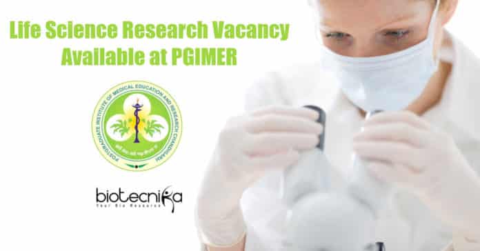 Life Science Research Vacancy