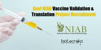 NIAB Project Vacancy