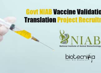 NIAB Project Vacancy