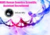 NIMHANS Human Genetics Scientific Assistant Recruitment NIMHANS Human Genetics