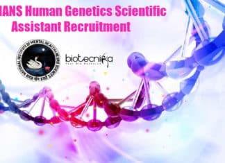 NIMHANS Human Genetics Scientific Assistant Recruitment NIMHANS Human Genetics