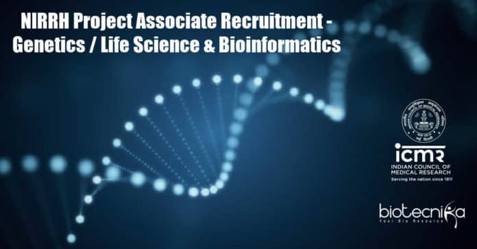NIRRH Project Associate