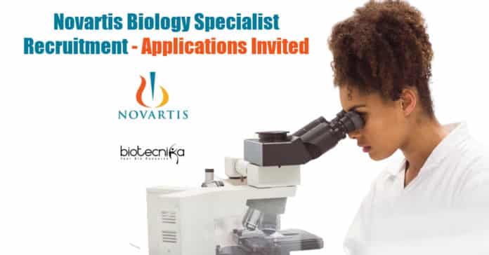 Novartis Jobs For Biology