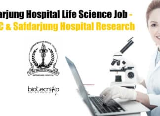 Safdarjung Hospital Life Science Job – VMMC & Safdarjung Hospital Research Safdarjung Hospital Job