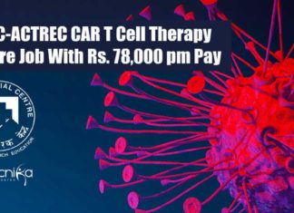 TMC-ACTREC Scientific Officer Job
