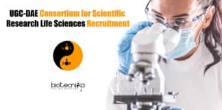 UGC-DAE Life Science Jobs