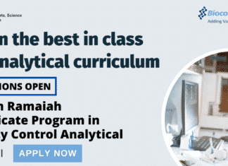 Biocon Ramaiah Certificate Program Admission