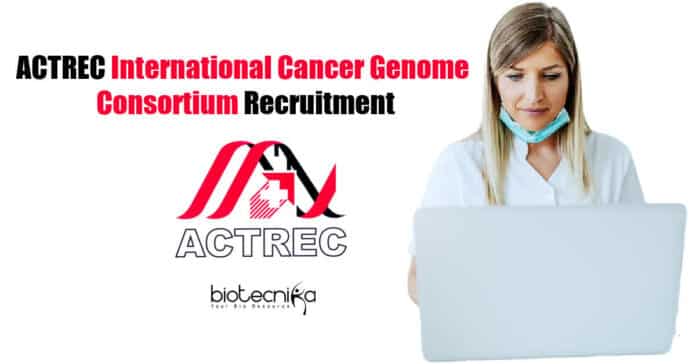 ACTREC Project Assistant Job