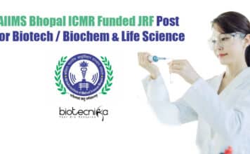 AIIMS Bhopal JRF Job