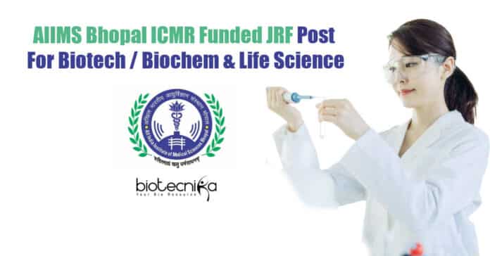 AIIMS Bhopal JRF Job