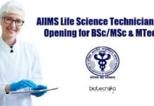AIIMS Life Science Technician