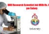 BHU Research Scientist Job With Rs. 60,000 pm Salary BHU Research Scientist Job