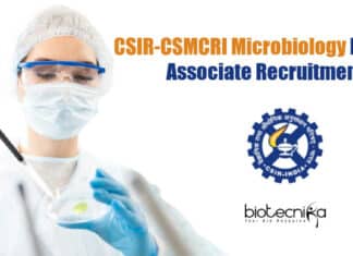 CSIR-CSMCRI Microbiology Project Associate Recruitment CSIR-CSMCRI Microbiology Project