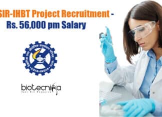 CSIR-IHBT Project Jobs