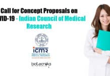Call for Concept Proposals on COVID-19 – Indian Council of Medical Research Call for Concept Proposals