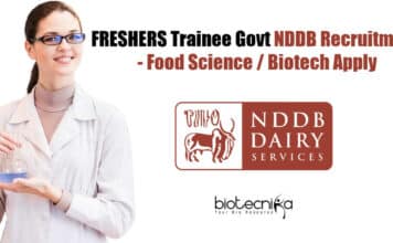 Freshers Jobs Biotech