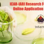 IARI Research Fellow Jobs