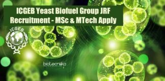 ICGEB JRF Vacancy