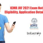 ICMR JRF Exam 2021