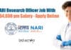 NARI Research Officer Job With Rs. 64,000 pm Salary – Apply Online NARI Research Officer Job