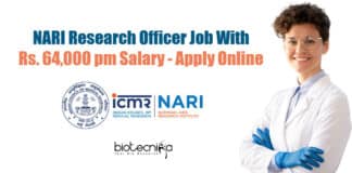 NARI Research Officer Job