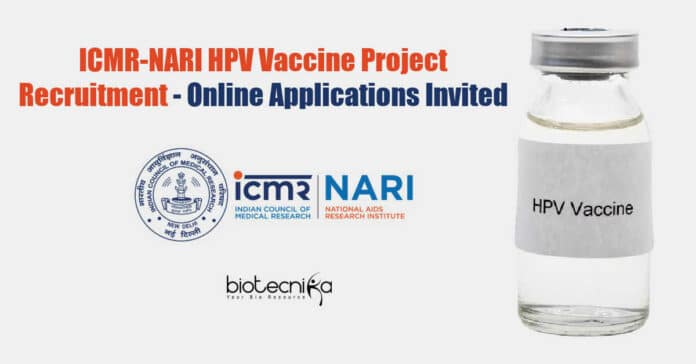 NARI SRF Job Opening