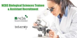 NCBS Biological Sciences Trainee