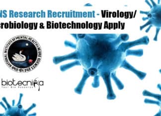 NIMHANS Bengaluru JRF Job