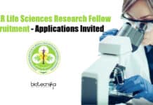 PGIMER Life Sciences Research Fellow Recruitment – Applications Invited PGIMER Vacancies Life Science
