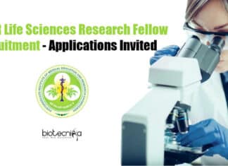 PGIMER Life Sciences Research Fellow Recruitment – Applications Invited PGIMER Vacancies Life Science