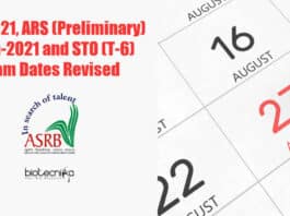 ARS NET Exam Date