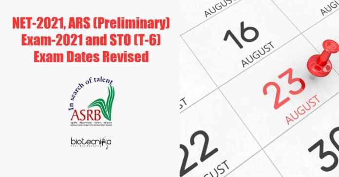 ARS NET Exam Date