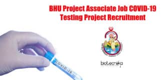 BHU Project Associate