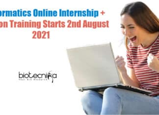 Bioinformatics Internship Online