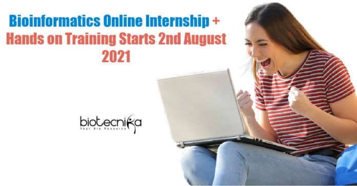 Bioinformatics Internship Online
