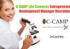 C-CAMP Life Sciences Entrepreneurship Development Manager Recruitment C-CAMP Life Sciences