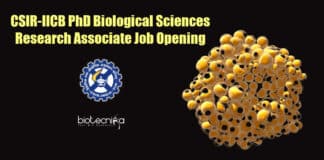 CSIR-IICB PhD Biological Sciences