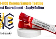 CSIR-IICB Corona Sample Testing Project Recruitment – Apply Online CSIR-IICB Project Associate Jobs