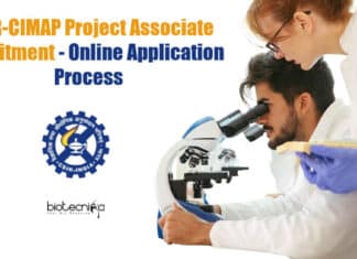 CSIR-CIMAP Project Associate