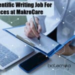 Freshers Scientific Writing Job
