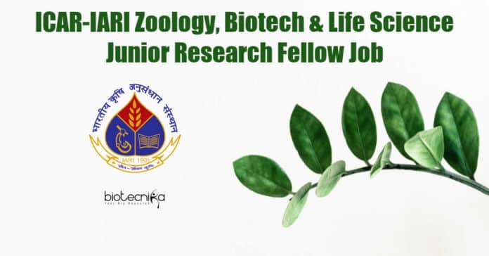 IARI Zoology JRF
