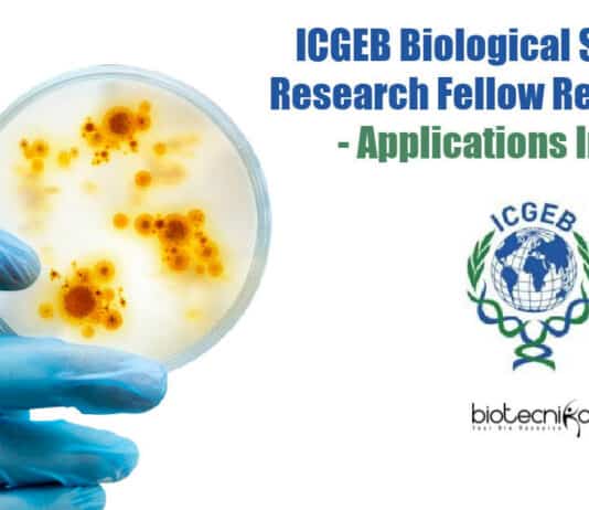 ICGEB JRF