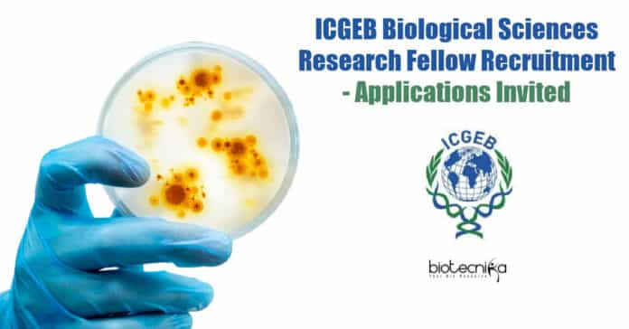 ICGEB JRF