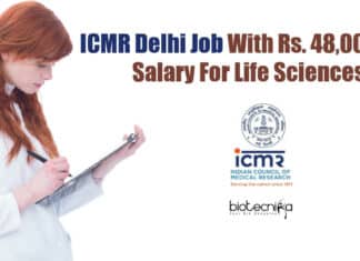 ICMR Delhi Job