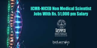 ICMR-NICED Non Medical Scientist