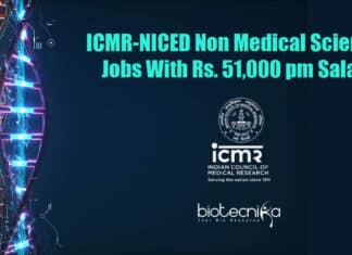 ICMR-NICED Non Medical Scientist
