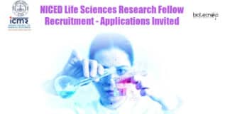 ICMR-NICED Research Fellow Job