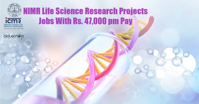 ICMR NIMR Jobs