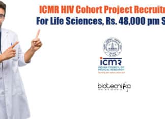 ICMR Project Jobs